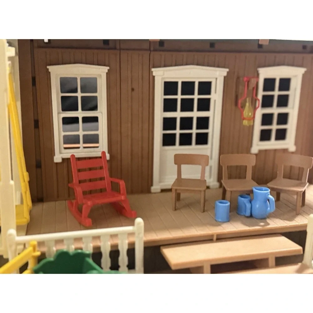 Playmobil 3769 Farmhouse Homestead 1987 No Figures - Many Rare Pieces!